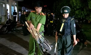 Số hung khi công an thu giữ tại hiện trường