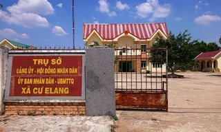 Nơi làm việc của những cán bộ địa chính vừa bị bắt tạm giam