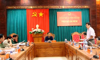 Toàn cảnh buổi làm việc