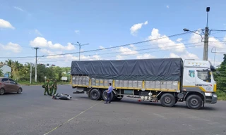 Hiện trường vụ tai nạn giao thông