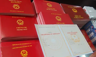 Hồ sơ lưu trữ gốc của ông Trương Công Thái tại Sở GD&ĐT Đắk Lắk