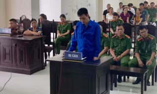 Đỗ Chung Anh bị xử chung thân vì tội danh "giết người" - Ảnh: Hoàng Long