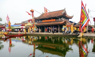 Lễ hội chùa Keo Hành Thiện trở thành Di sản phi vật thể Quốc gia - Ảnh: Hoàng Long