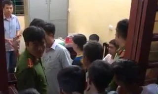 Ngay sau khi vụ việc xảy ra, Phó trưởng Công an xã Hoang Nam đã bị đình chỉ công tác để làm tường trình và phục vụ điều tra - Ảnh: Hoàng Long