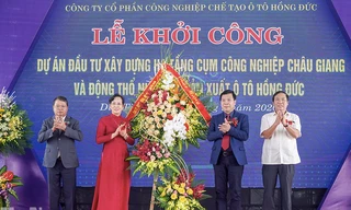 Hà Nam khởi công 2 dự án chào mừng Đại hội Đảng bộ tỉnh nhiệm kỳ 2020-2025