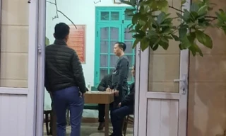 Công an Thái Bình bắt giữ trùm xã hội đen Nguyễn An Bình - Ảnh: Hoàng Long