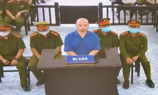 Nguyễn Xuân Đường bị tuyên xử 30 tháng tù giam - Ảnh: Hoàng Long