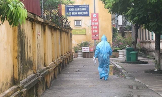 2 bệnh nhân COVID-19 tại Hà Nam được cách ly, điều trị tại Bệnh viện Đa khoa tỉnh Hà Nam - Ảnh: Hoàng Long