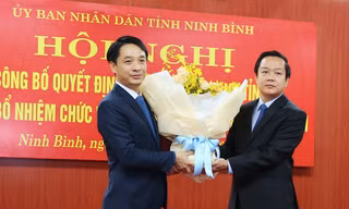 Nam Định, Ninh Bình bổ nhiệm nhân sự mới