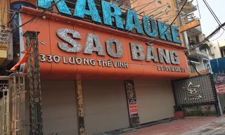 Quán karaoke Sao Băng, nơi xảy ra vụ việc - Ảnh: Văn Đông