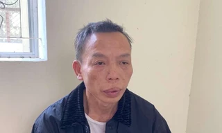 Bị cáo Triệu Văn Thắng chờ tòa tuyên án .Ảnh: DC