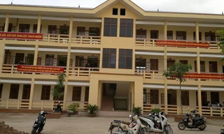 Chỉ vì dại dột, nam sinh lớp 12 đã bỏ dở sự học tại ngôi trường THPT Đồng Đăng .Ảnh: TL