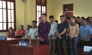 Tất cả các bị cáo đều được hưởng án treo .Ảnh: Duy Chiến