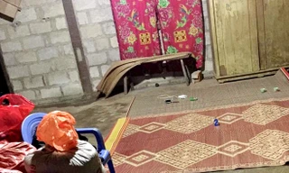 Hiện trường vụ án mạng. Ảnh: Duy Chiến