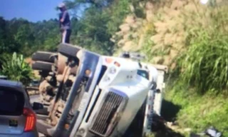 Hiện trường vụ tai nạn *ảnh: TL