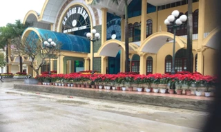 Ga quốc tế Đồng Đăng tất bật chỉnh trang