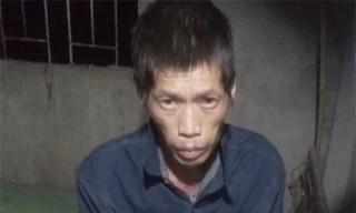 Đối tượng Tình tại cơ quan công an .Ảnh: T.D