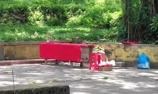 CHùa Bắc Nga- nơi phát hiện thi thể người xấu số .Ảnh: TL