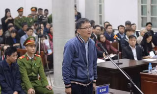 Bị cáo Trịnh Xuân Thanh bị đề nghị tù chung thân.