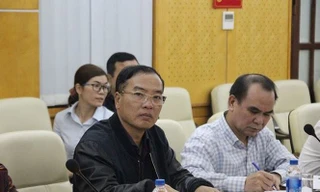 Ông Lê Nam Trà và Cao Duy Hải.