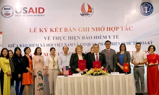 Ký kết hợp tác giữa USAID với BHXH Việt Nam để nâng cao năng lực quản lý hệ thống Bảo hiểm Y tế.