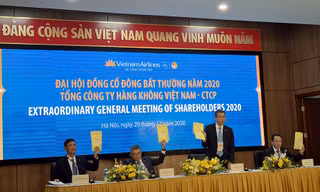 Đại hội cổ đông bất thường năm 2020 của VNA thông thông qua nhiều nội dung trong 1 năm nhiều biến động do dịch COVID-19.