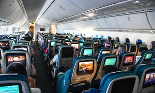 Nữ hành khách gây rối vì không chịu dựng thẳng lưng ghế bị phạt 8,5 triệu đồng. Ảnh minh hoạ.