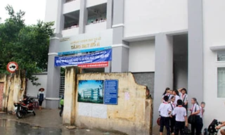 Trường THCS Tăng Bạt Hổ A, nơi xảy ra vụ việc một cựu nữ sinh ép các học sinh uống thuốc gây ảo giác