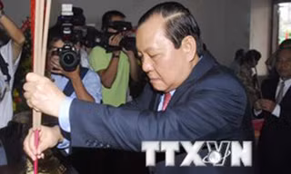 Bí thư Thành ủy TP.HCM Lê Thanh Hải. (Ảnh: Hoàng Hải/TTXVN)