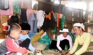 Bánh chưng trong ngày tết của người Mường