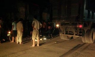 Hiện trường vụ tai nạn