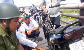 Cơ quan chức năng đang tìm hiểu để xác định nguyên nhân gây cháy.