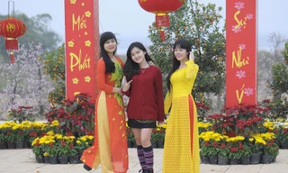 Dự thi ảnh: Thiếu nữ ngày xuân