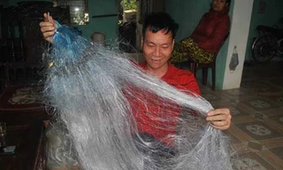 Người teo tứ chi săn cá khủng ở sông Mã 