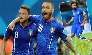 Italia lập kỷ lục World Cup về tỷ lệ đường chuyền thành công trong 1 trận đấu