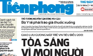 Tìm đọc báo Tiền Phong Chủ nhật ngày 23/3/2014