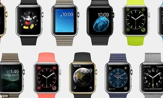 Cận cảnh chiếc đồng hồ thông minh Apple Watch