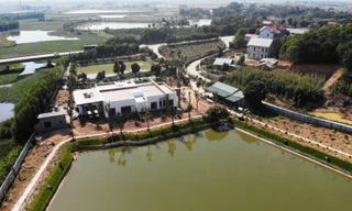 Trang trại được xin cấp phép, thuê đất với mục tiêu là dự án nuôi cá, trồng cây của gia đình ông Hoàng Văn Thuỷ - Phó Chánh thanh tra Sở GTVT Bắc Giang