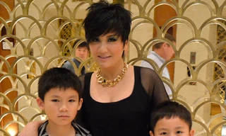 Con trai Bằng Kiều 'náo loạn' Hà Nội