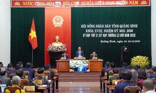 Giám đốc sở Ngoại vụ Quảng Bình có số phiếu tín nhiệm cao thấp nhất 