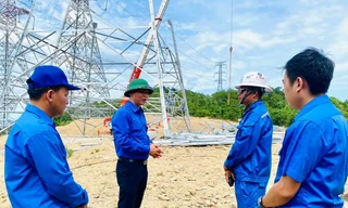 Tuổi trẻ Quảng Bình chung tay hỗ trợ thi công Dự án đường dây 500kV mạch 3