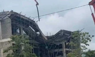 Kết luận nguyên nhân sập sảnh trước của Trung tâm Văn hoá huyện Tuyên Hoá