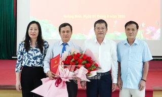 Bổ nhiệm Hiệu trưởng Trường Cao đẳng y tế Quảng Bình 