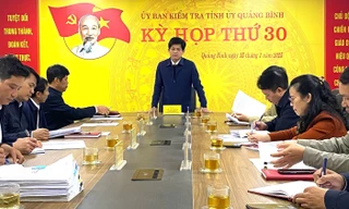 Ủy ban Kiểm tra Tỉnh ủy Quảng Bình đề nghị kỷ luật nhiều cán bộ thi hành án dân sự