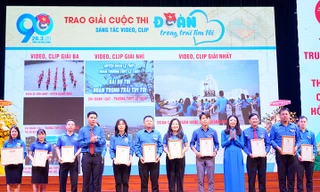 Tỉnh Đoàn Quảng Bình vinh danh các tác phẩm dự thi đạt giải tại cuộc thi "Đoàn - Trong trái tim tôi"