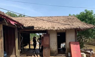 Xót xa ngôi nhà lưu niệm Đại tướng Võ Nguyên Giáp sau khi lũ rút