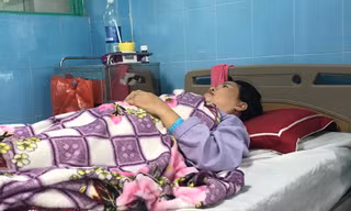 Bệnh nhân đang được điều trị tại bệnh viện
