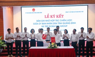 Quảng Bình ký kết hợp tác chiến lược nhiều dự án lớn