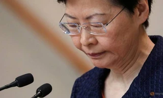 Trưởng đặc khu Hong Kong Carrie Lam. (Ảnh: Reuters)