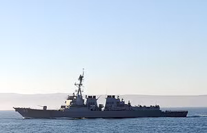 Tàu khu trục USS Peble của Mỹ. (Ảnh: Wikipedia)
